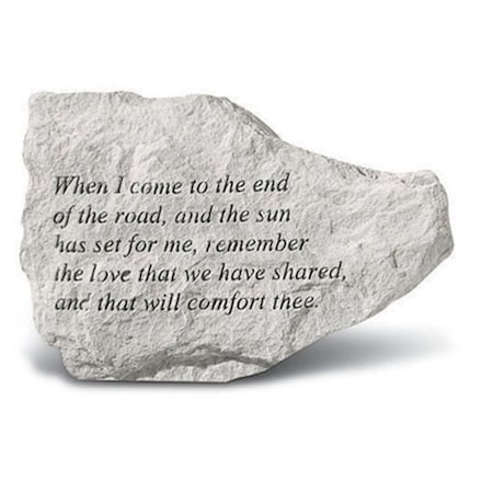Kay Berry - Inc. When I Come To The End Of The Road - Memorial - 6.5 Inches x 4.5 Inches KA313531